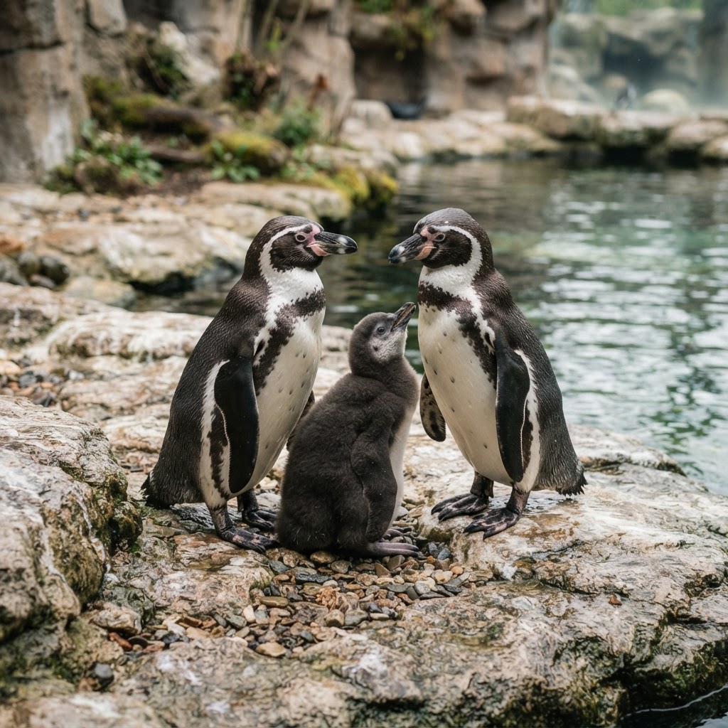 Nace el primer pingüino en Mazatlán: historia del Gran Acuario