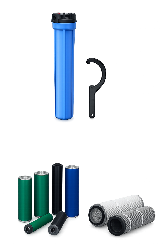 Filtros Big Blue e Cartuchos