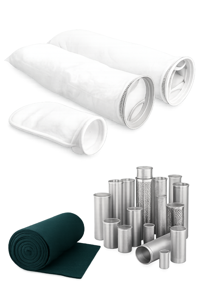 Cartuchos e Membranas Filtrantes