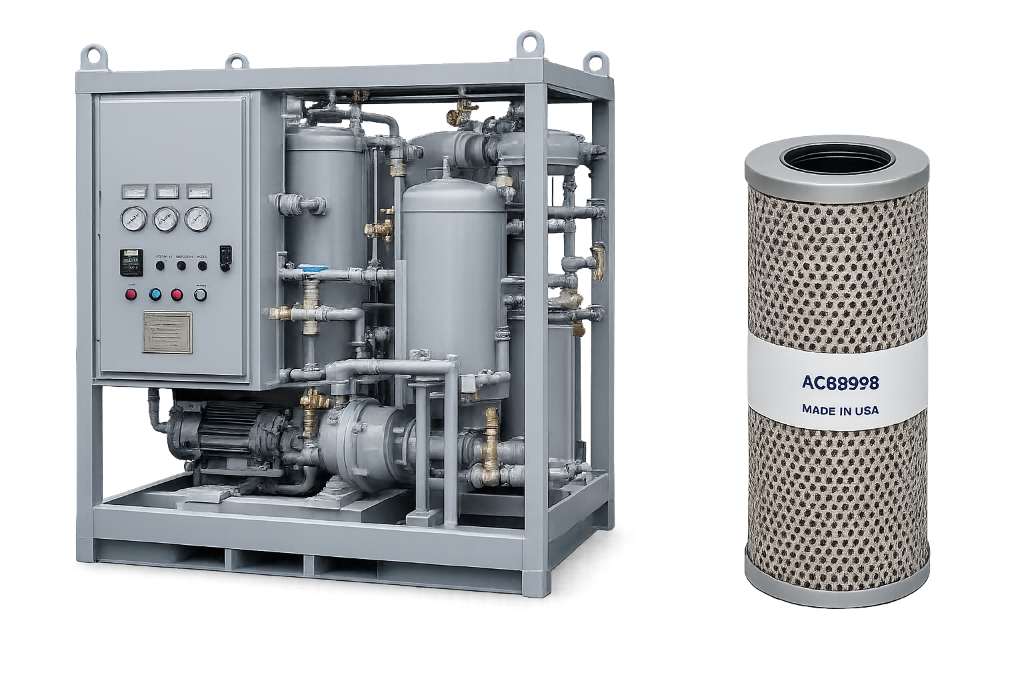 Elemento Filtrante AC829P3 para Transformadores