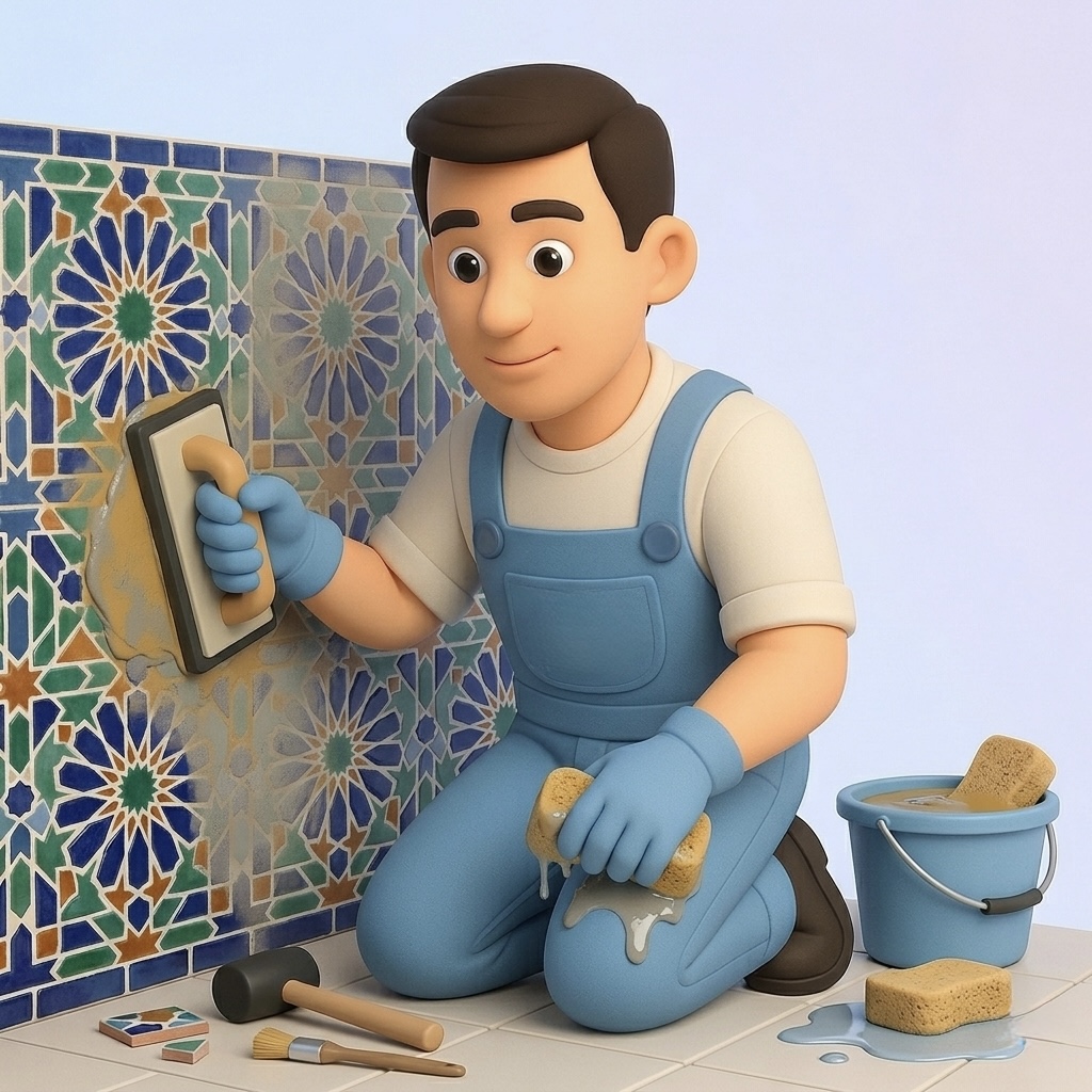زليج مغربي أصيل