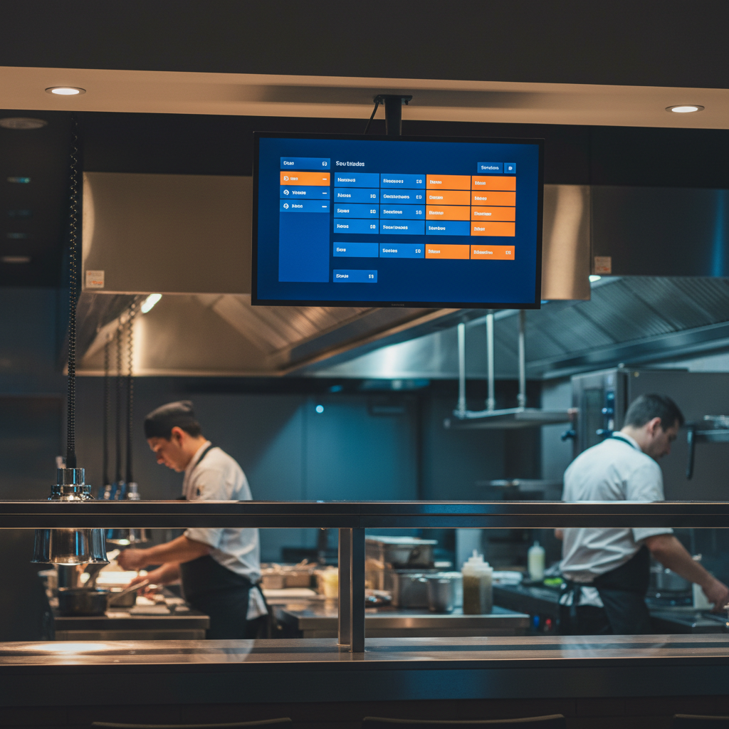 Sistemas de Gestión de la Cocina (Kitchen Display Systems - KDS).