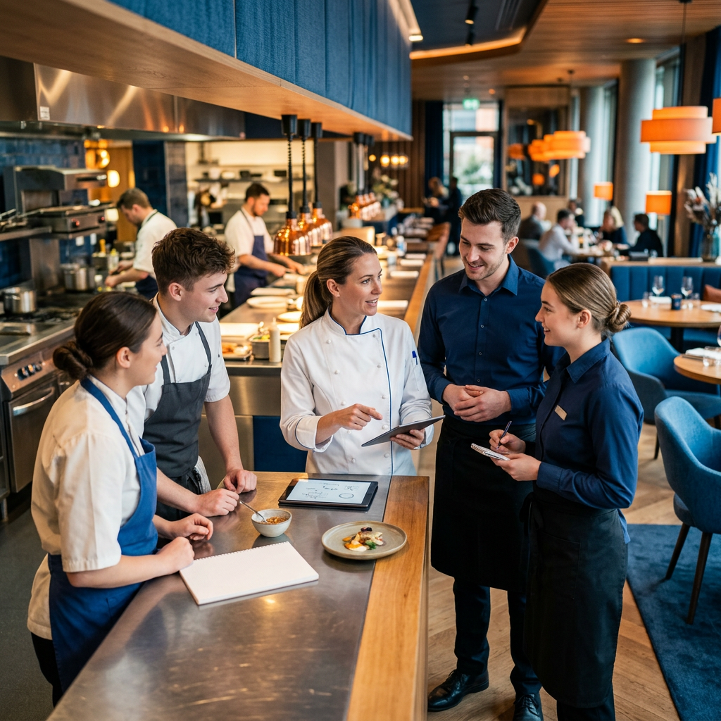 Cultura de mejora y aprendizaje en equipos de sala y cocina