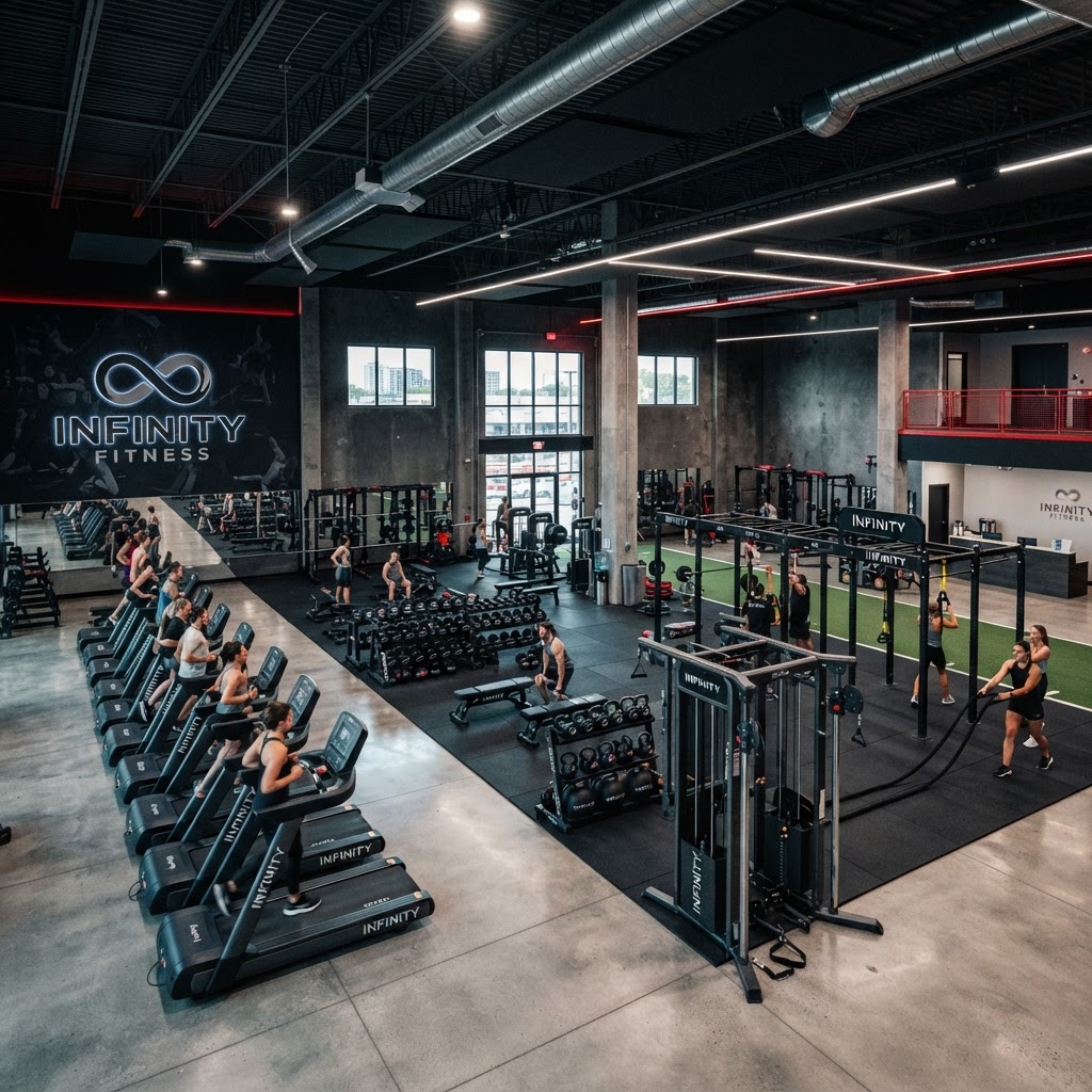 Commercial Gym Set Up