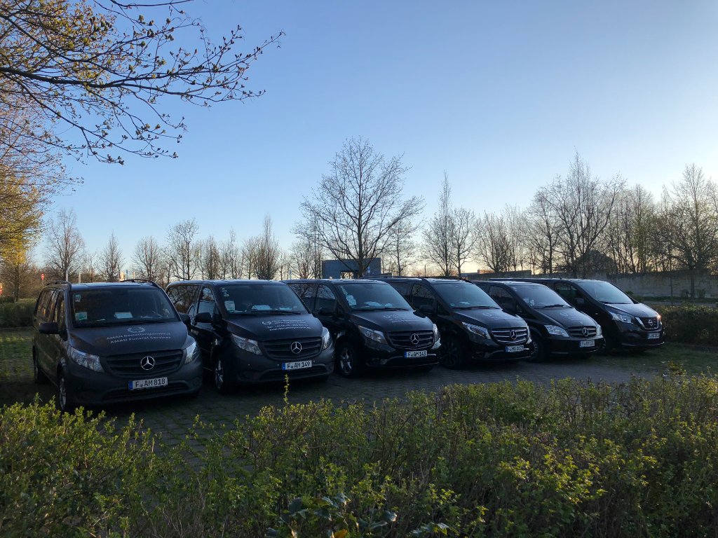 Professionelle Fahrzeugflotte