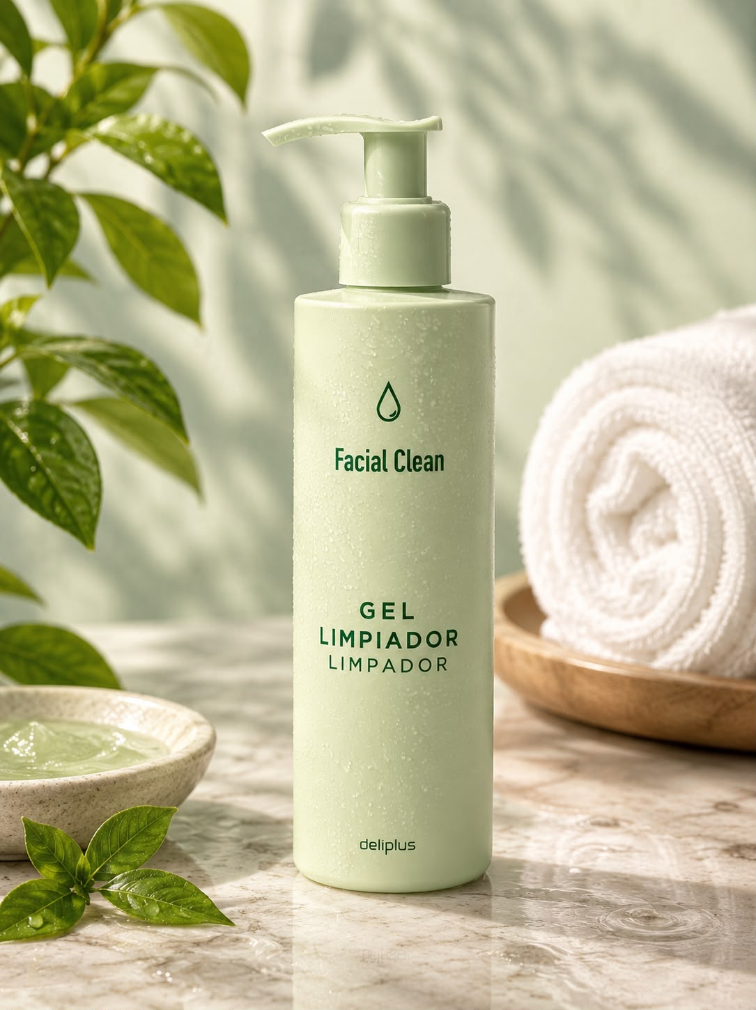 Deliplus Facial Clean – żel do mycia twarzy z pantenolem i betainą 250 ml