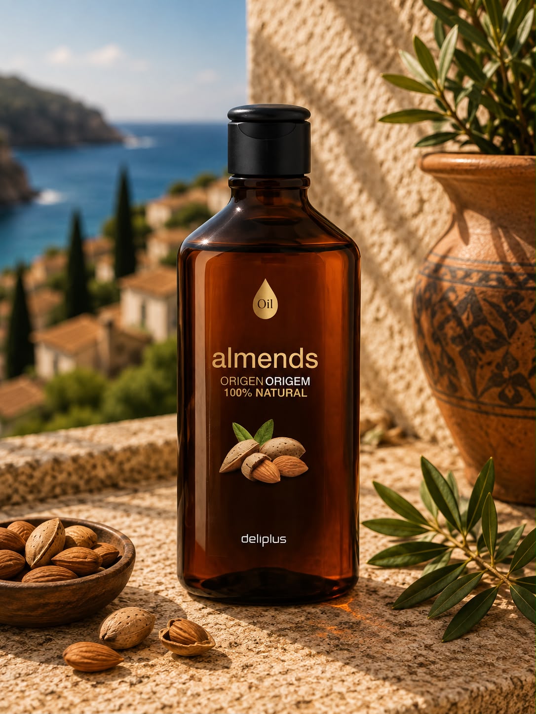Deliplus - olejek migdałowy do ciała 200 ml