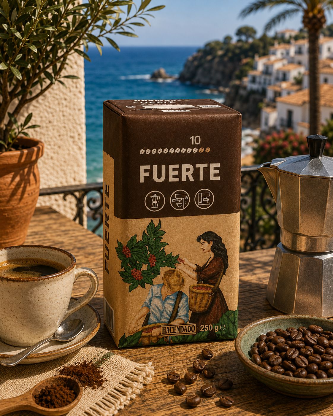 Hacendado – kawa mielona mocna Fuerte 250 g