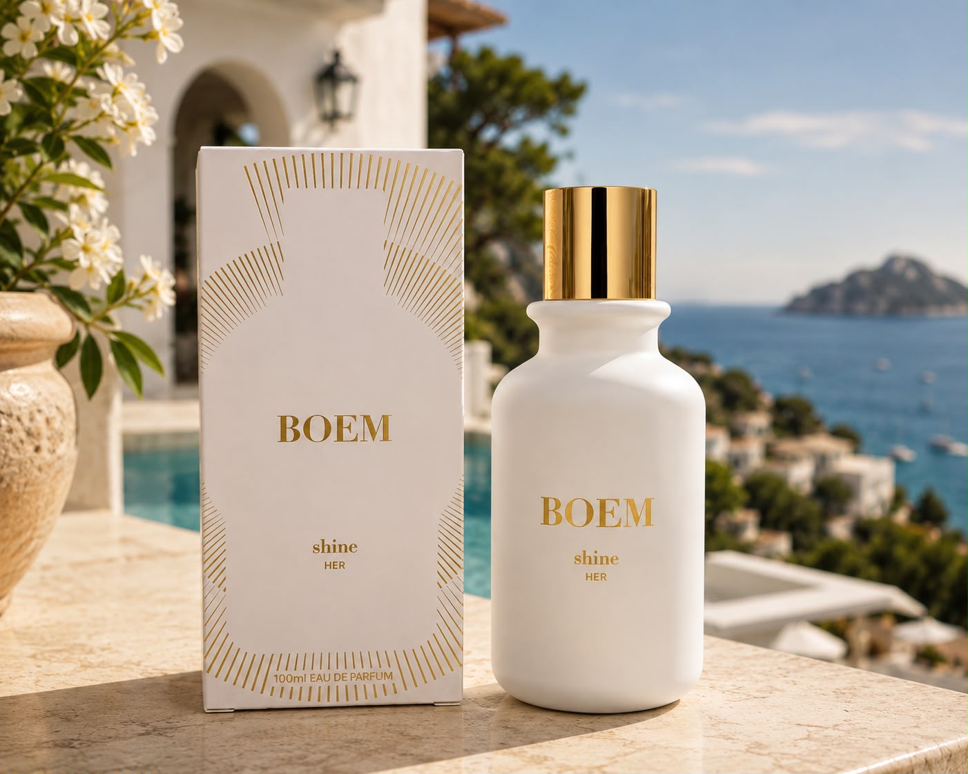 Boem Shine – damska woda perfumowana 100 ml | mech dębowy, bursztyn i białe piżma
