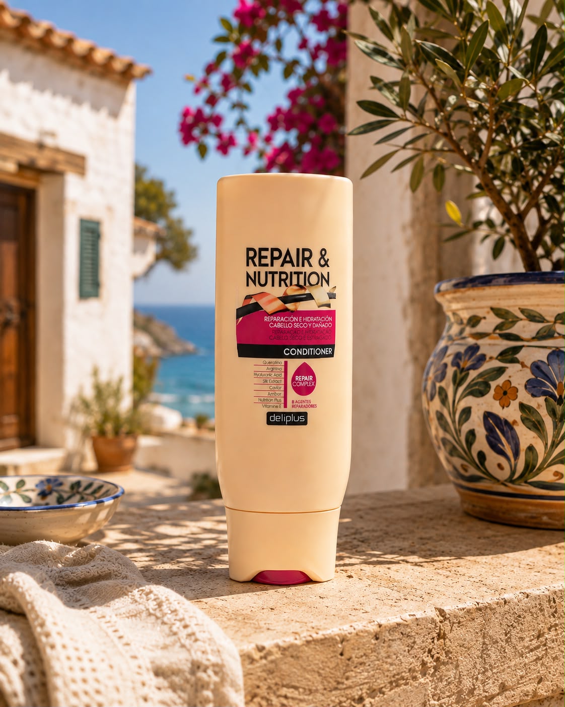 Repair & Nutrition Deliplus – odżywka do włosów suchych i zniszczonych 300 ml