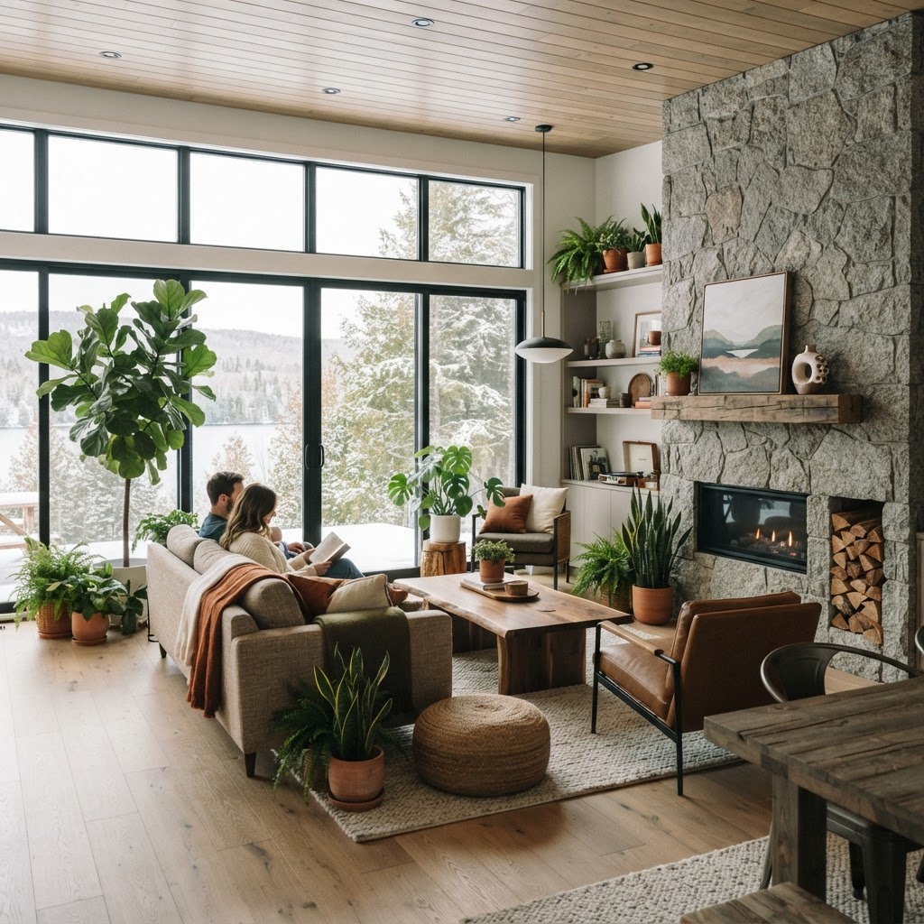 Biophilic Home Design: Bringing the Canadian Wilderness Indoors