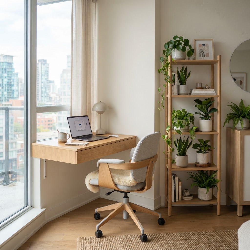 Small-Space Sanctuary: Designing a Multifunctional Home Office for Canadian Condos