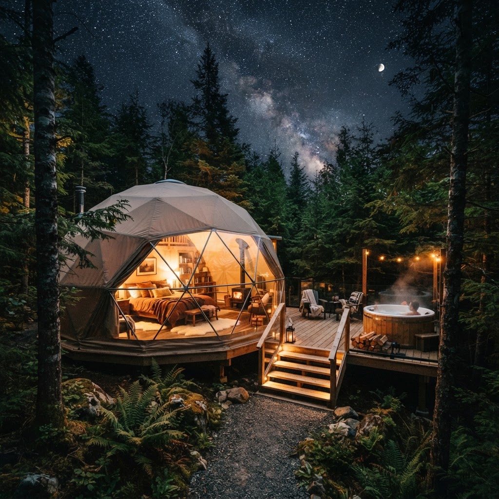 Eco-Conscious Travel: Exploring Canada’s Best Glamping Spots