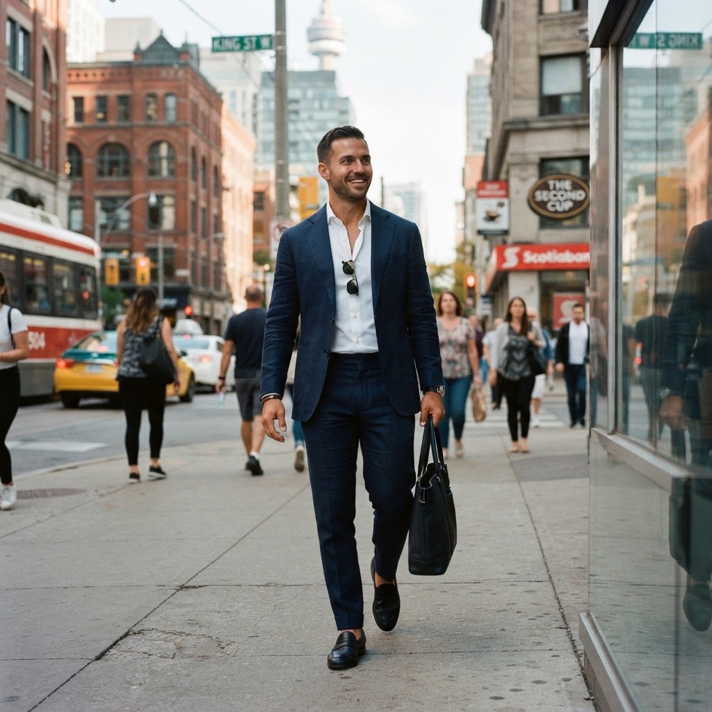 Quiet Luxury for Men: Elevating Your Office Wardrobe with Canadian Staples
