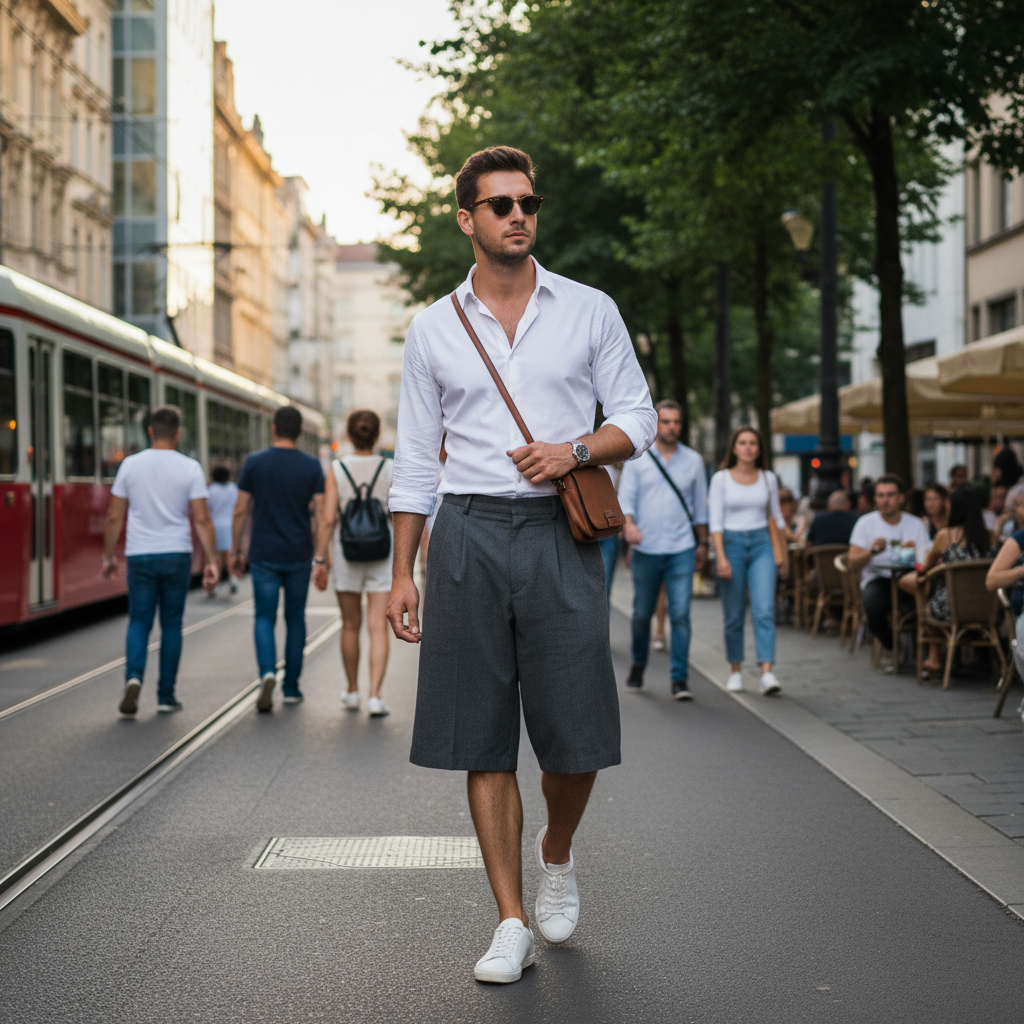 Big Shorts: The New Must-Have for Men's Summer Fashion
