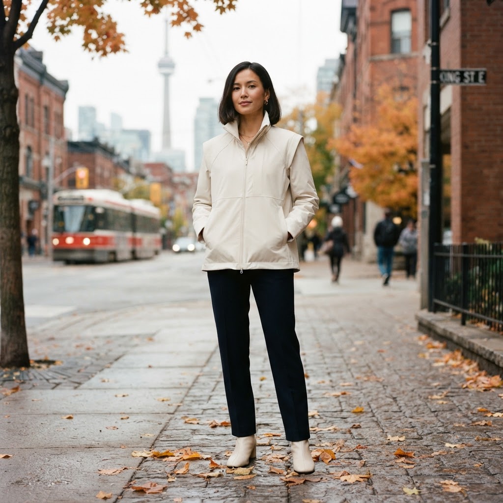 The Funnel-Neck Jacket: Fall 2026’s Must-Have Transitional Layer