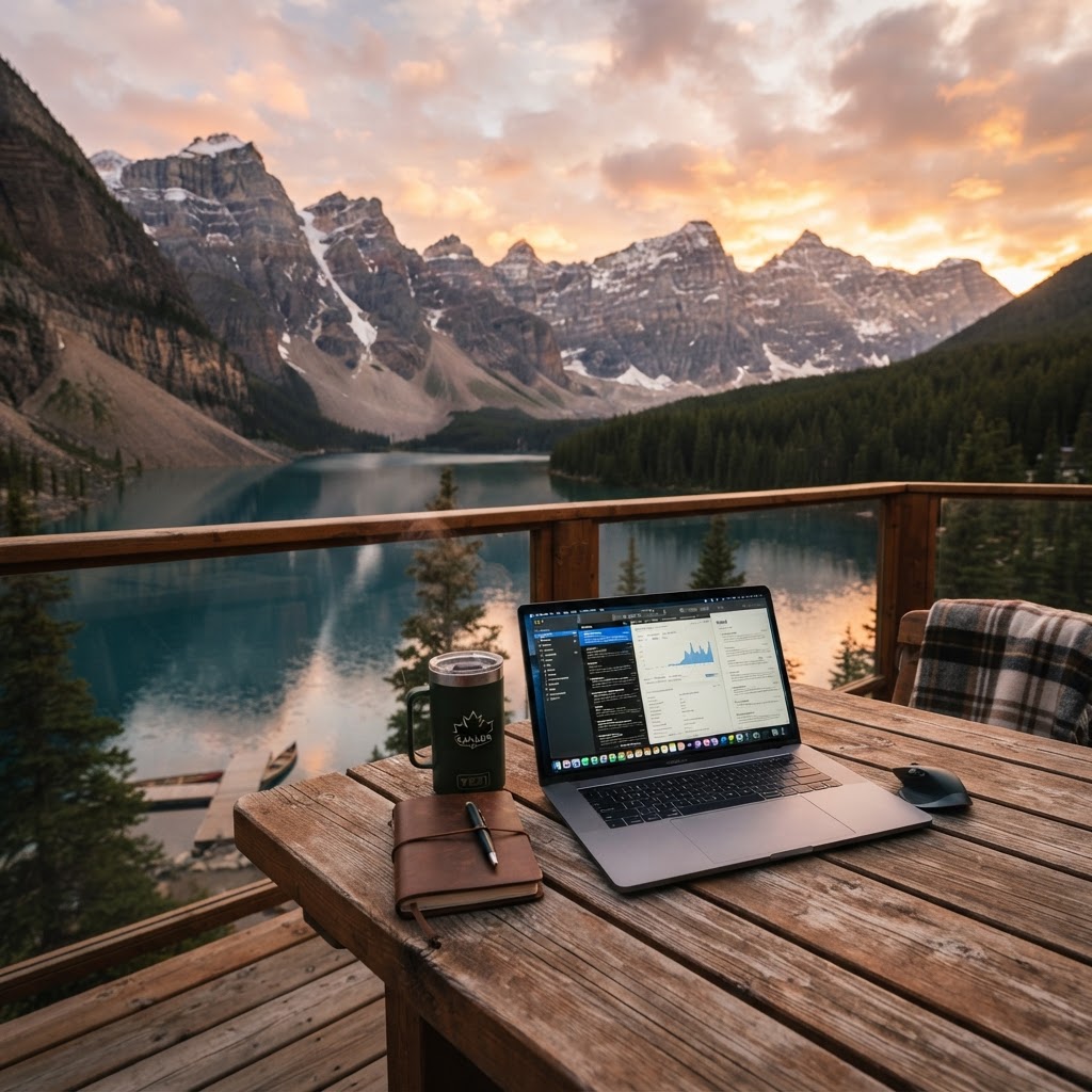 Digital Nomadism in Canada: How to Balance Productivity and Wellness on the Road