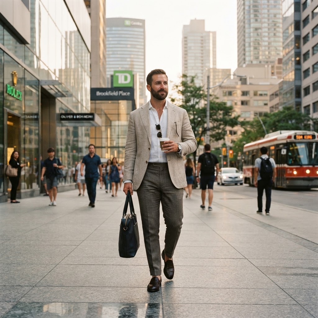 The Rise of 'Quiet Luxury' in Canadian Men's Workwear