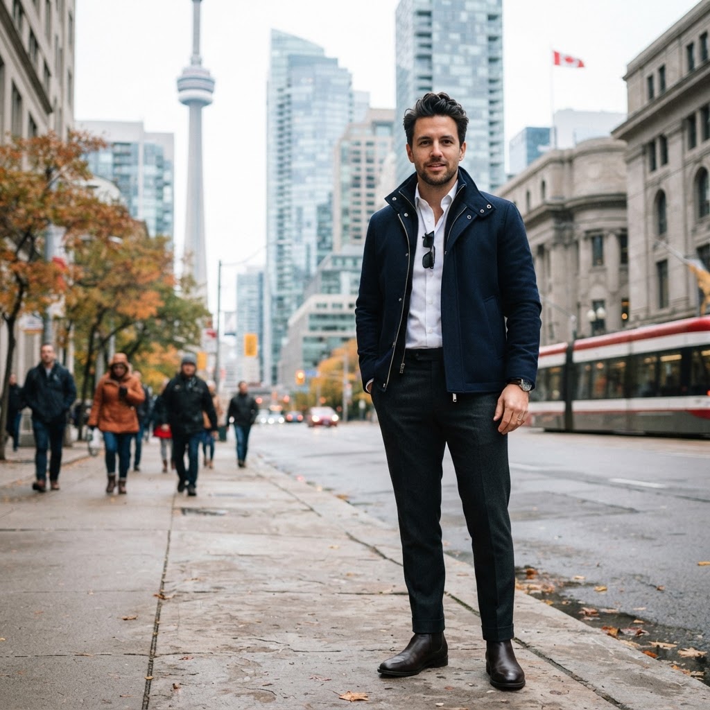 The Funnel-Neck Jacket: Your Essential Transitional Layer for Fall