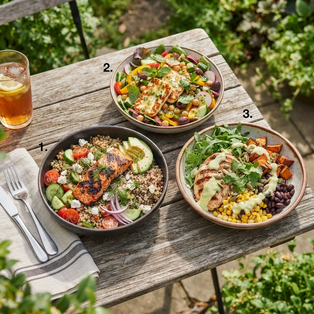 Elevated Summer Grilling: 3 Vibrant Salads That Eat Like a Meal