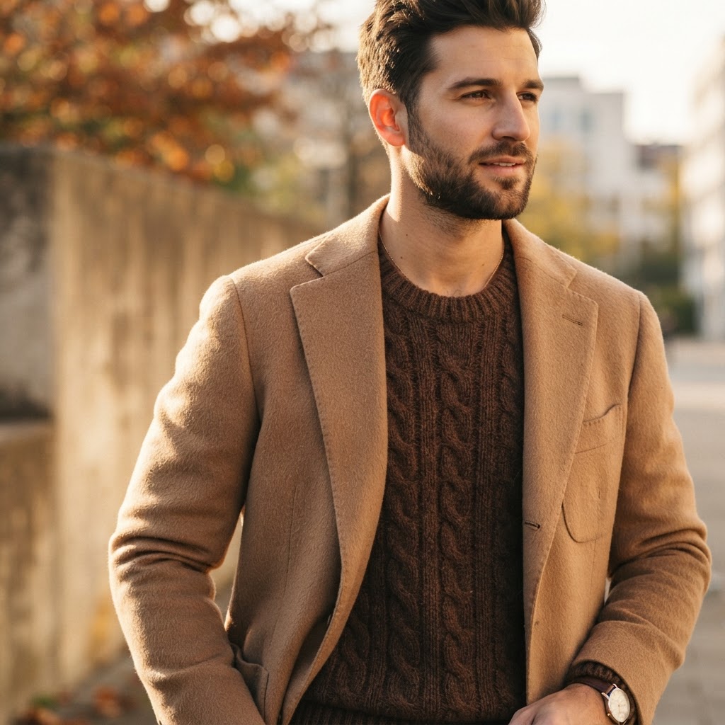 Beyond Black: Mastering the Rich Earth Tones of Men's Fall Fashion