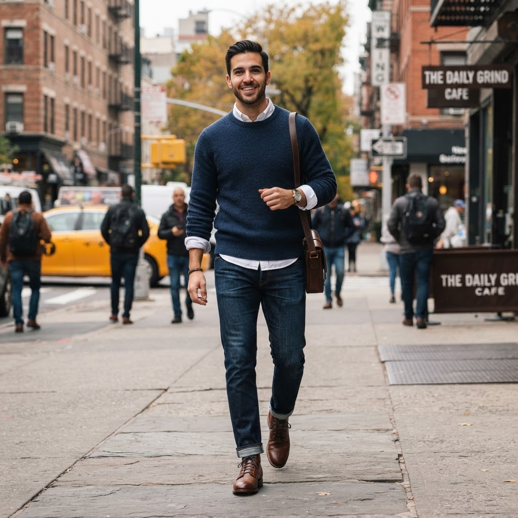 Dark-Wash Denim: The Grown-Up Way to Wear Your Favorite Jeans This Season