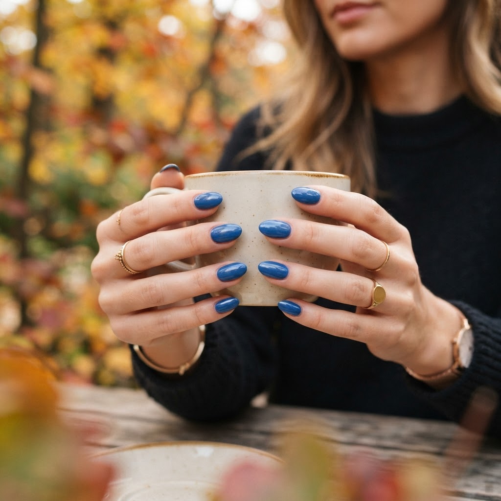 Denim-Inspired Manicures: The Unexpected Nail Trend Taking Over This Fall