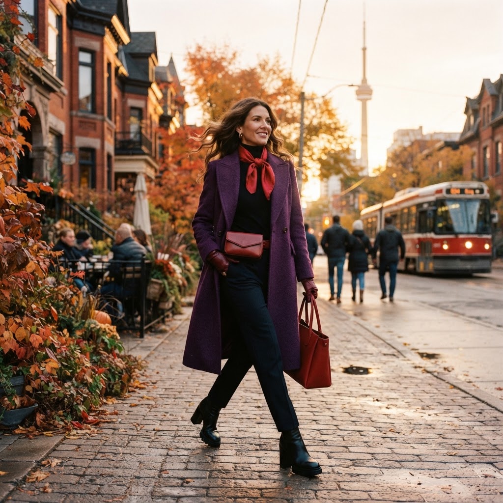 Fall 2026 Colour Palette: How to Wear Deep Purple and Rich Red