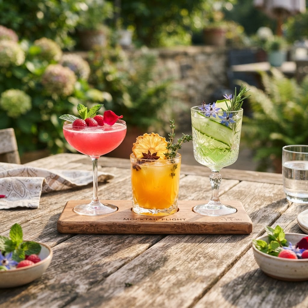 The Mocktail Revolution: Why Non-Alcoholic Flights are the Summer's Hottest Menu Trend