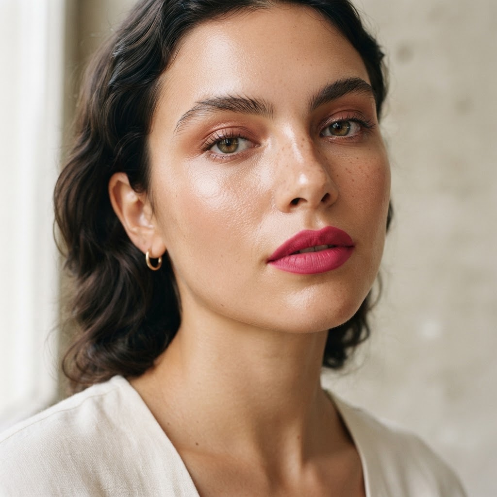 The 'Lipstick Only' Beauty Trend: Embracing Effortless Summer Polish
