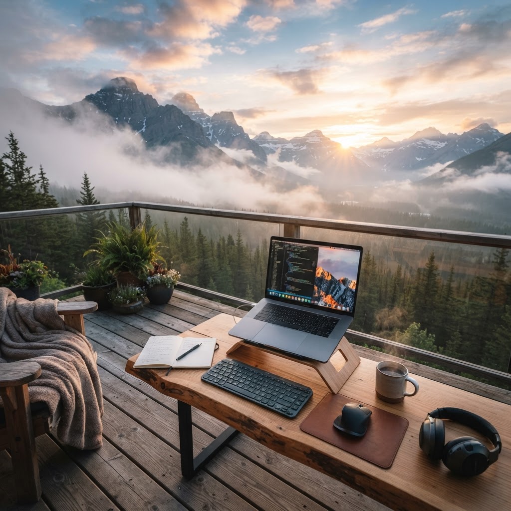 Digital Nomad Havens: The Best Canadian Mountain Towns for Remote Work and Wellness Retreats