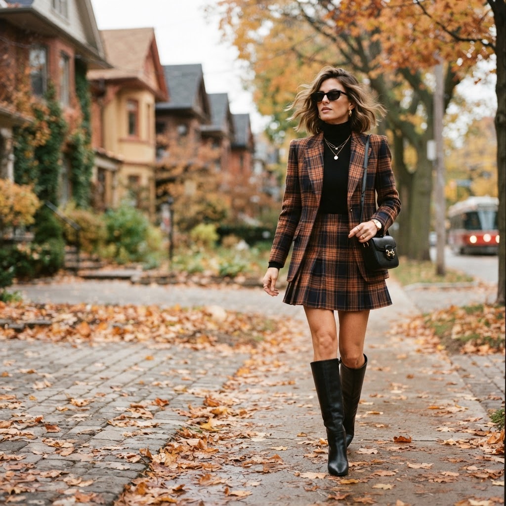 Fall 2026 Fashion Forecast: Why Plaid and Sleek Skirt Suits Are Taking Over