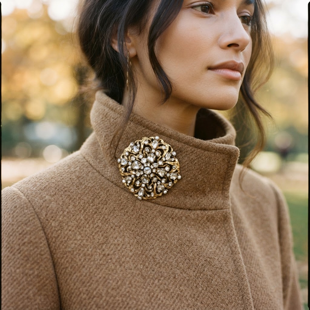 The Fall 2026 Accessory Edit: Why Dramatic Brooches Are Making a Comeback