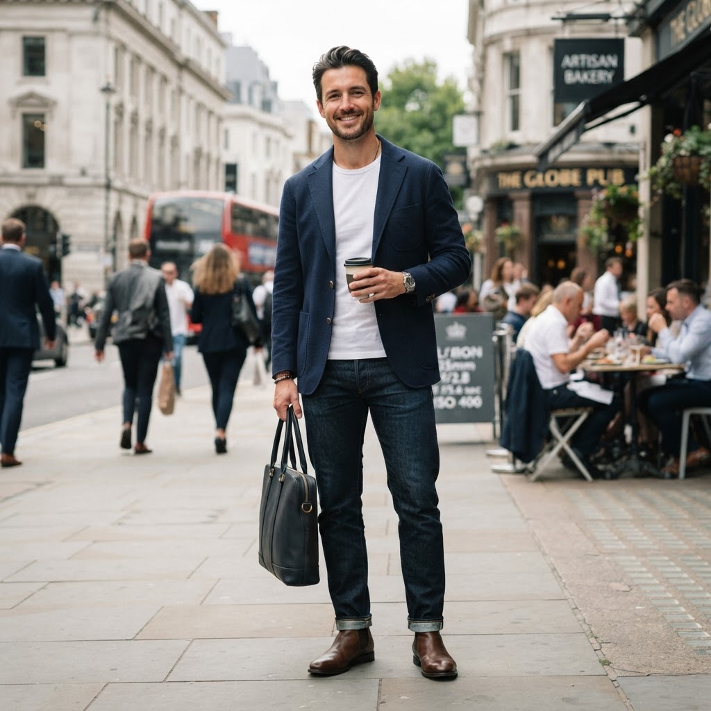 From Boardroom to Bar: The Rise of Unstructured Blazers in Men’s Fashion