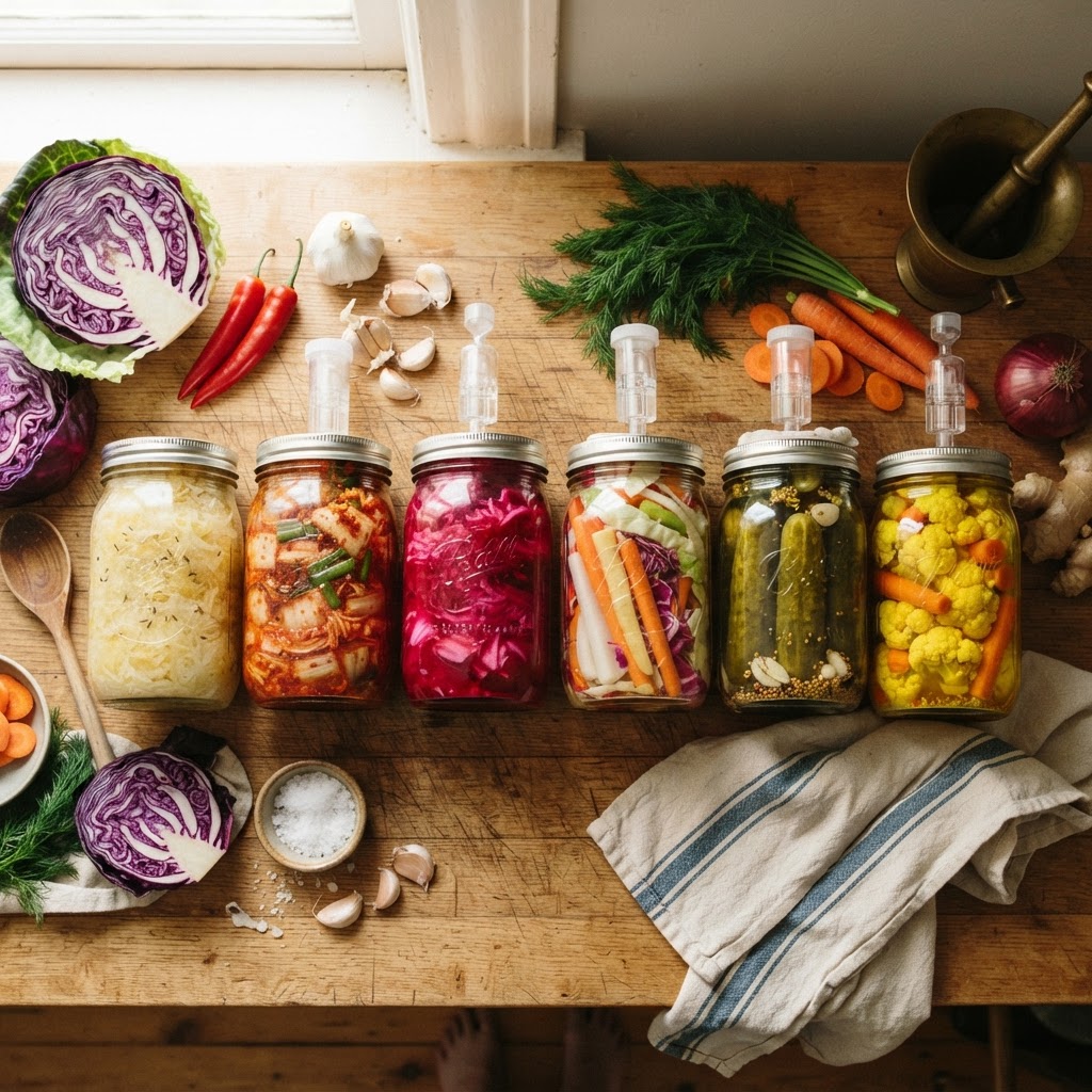 Fermentation at Home: The Easiest Ways to Start Your Own Kimchi and Sauerkraut