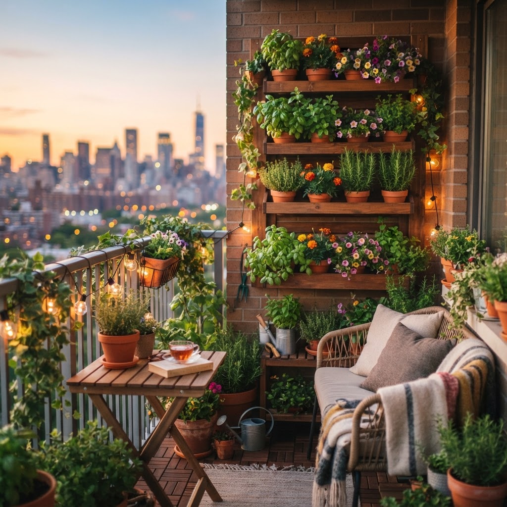 Vertical Gardening for Small Canadian Condo Balconies