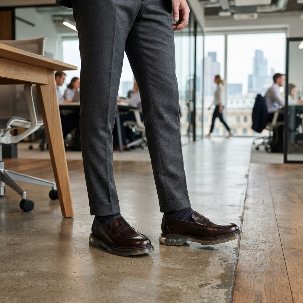 The Rise of Performance-Heritage: Why Air Cushion Loafers Are the New Office Staple