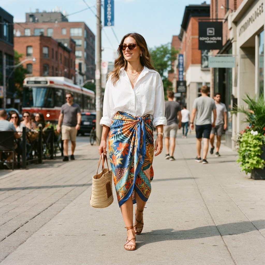 Beyond the Beach: How to Style Your Sarong for Everyday City Chic