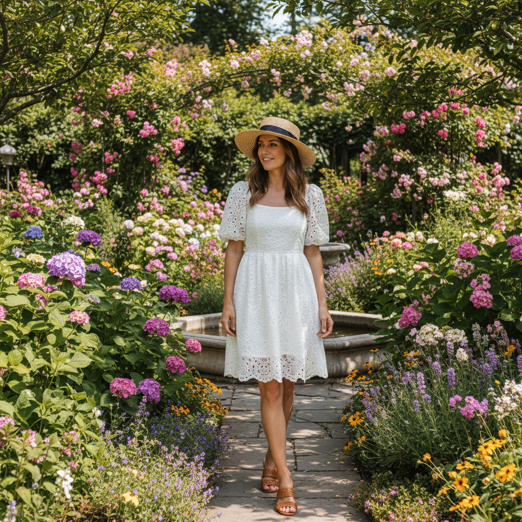 Embracing Broderie Anglaise: The Timeless Summer Dress Trend of 2026