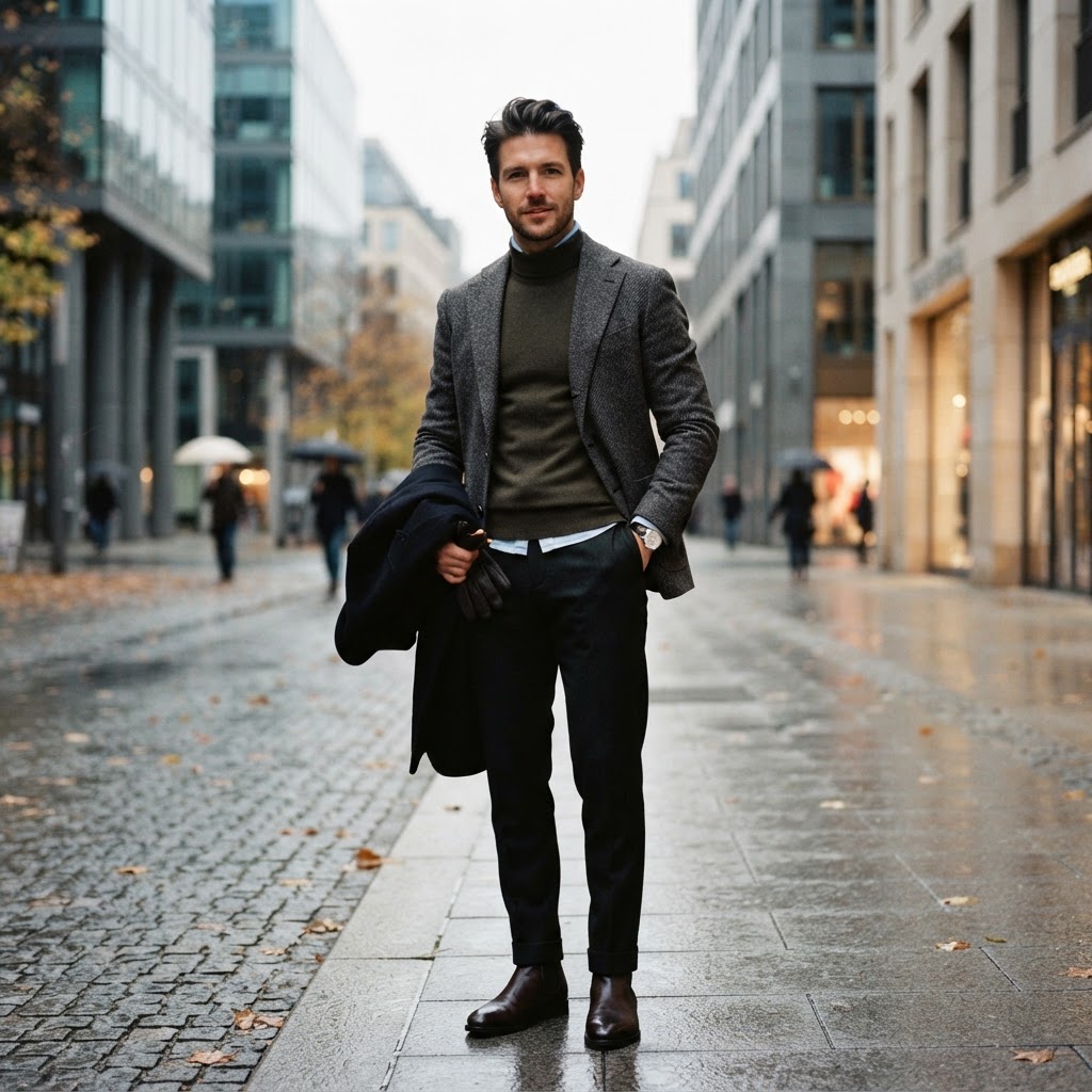 Beyond the Basics: Elevating Your Men's Fall Wardrobe with Rich Textures