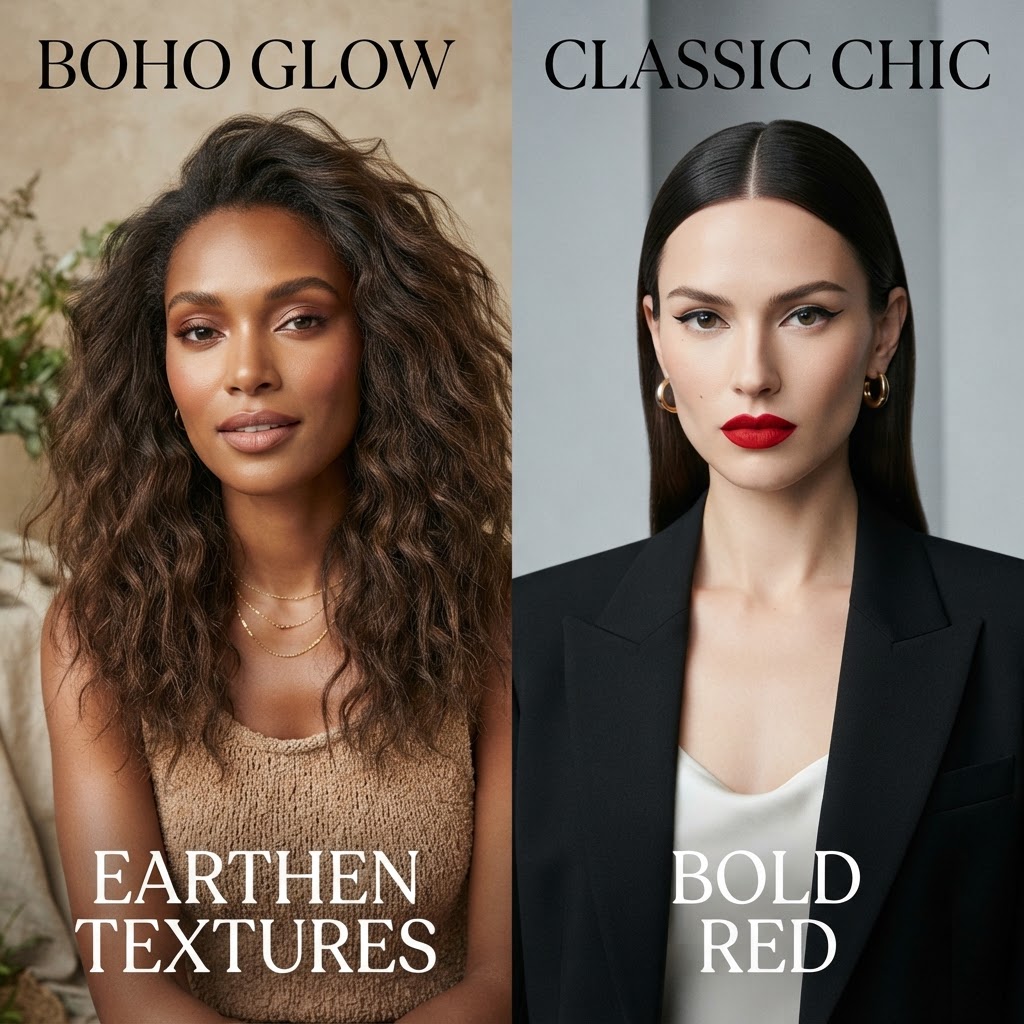 Fall 2026 Beauty Report: From '60s Boho Ripples to '90s Sleek
