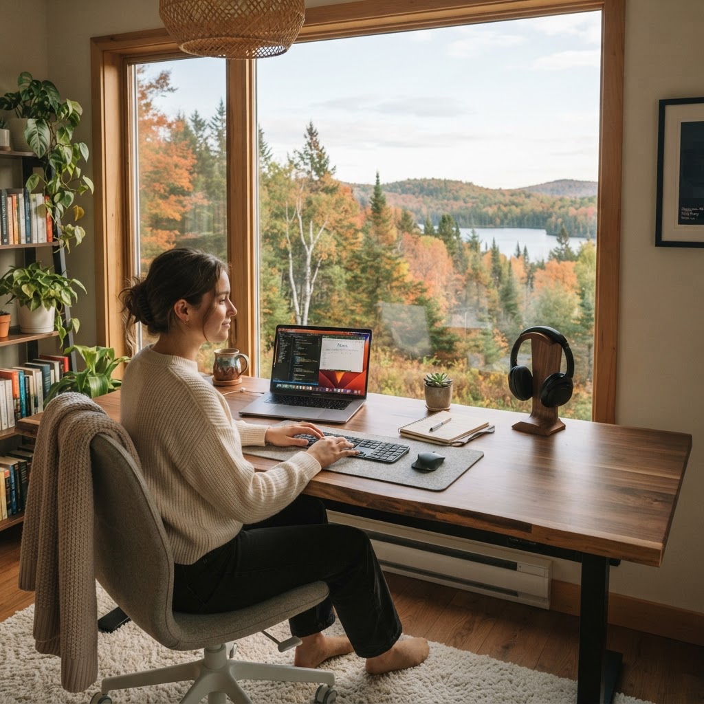 Digital Nomad Hubs: Best Canadian Towns for Remote Work and Wellness
