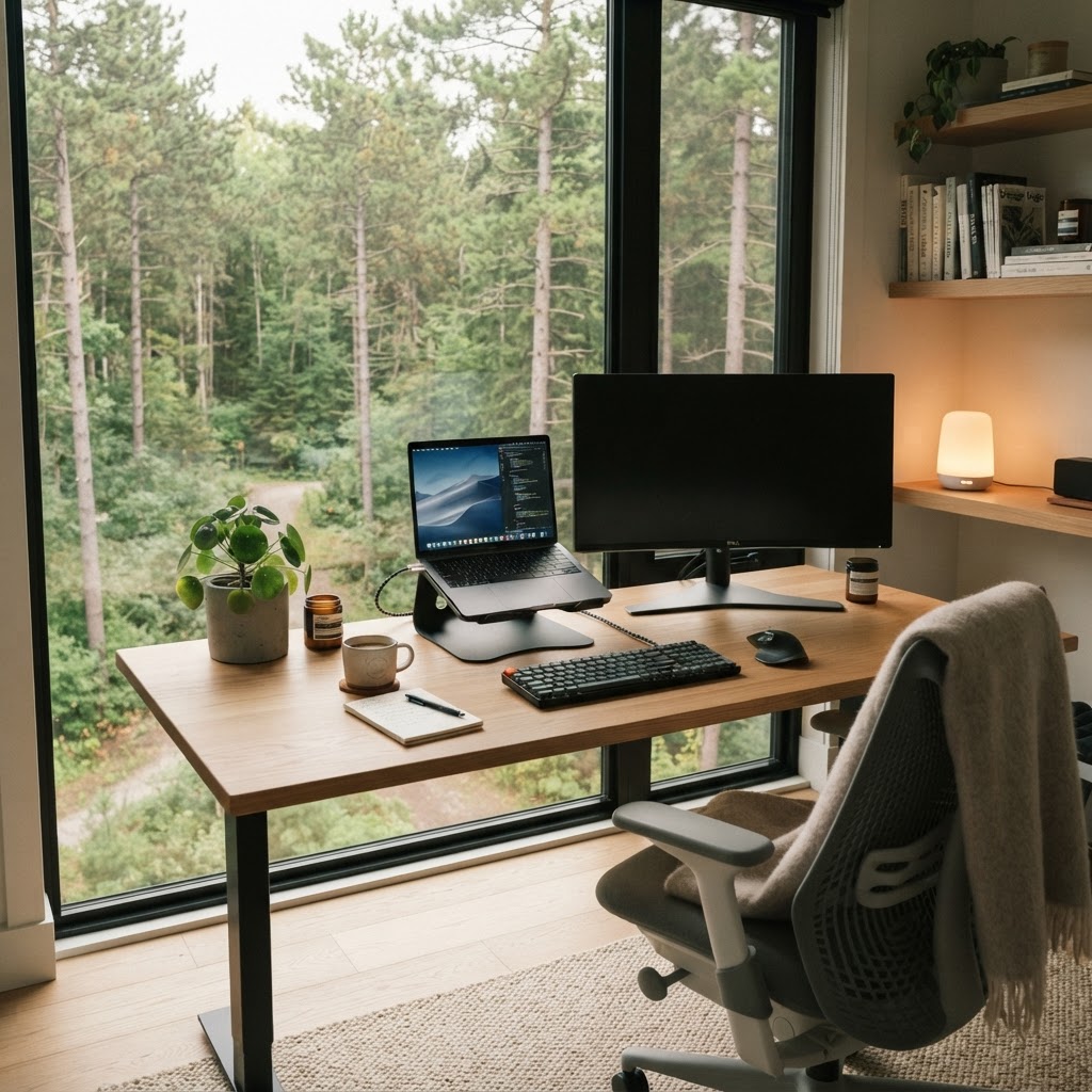 The 'Work-from-Anywhere' Cabin Retreat: Designing a Productive Home Office in Nature
