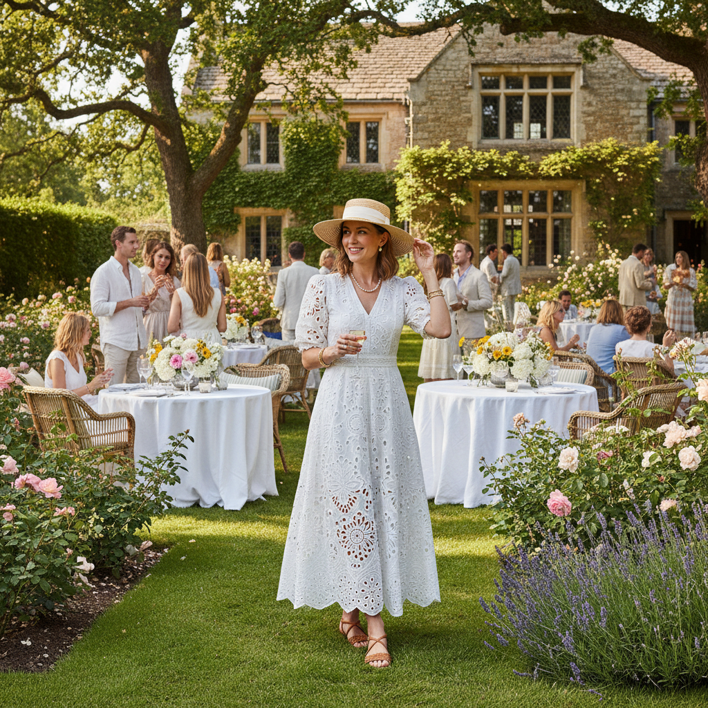 Embracing Broderie Anglaise: The Timeless Summer Dress Trend