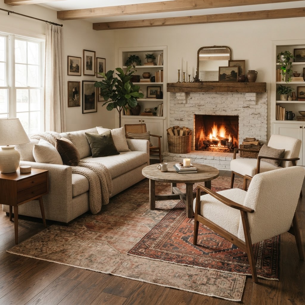 Modern Rug Layering: How to Add Texture and Warmth to Your Home for Fall
