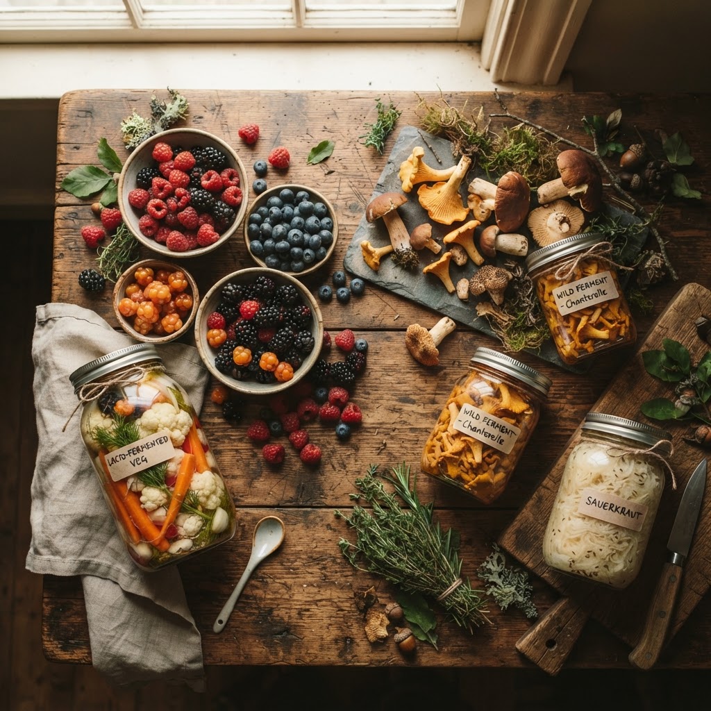 Foraging and Fermenting: Bringing Local Canadian Flavours to Your Home Kitchen