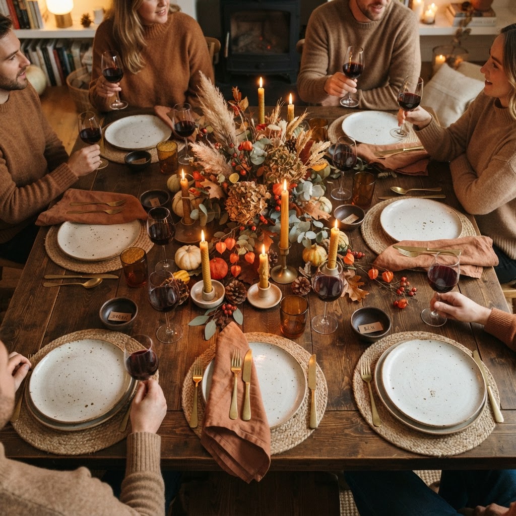 Cozy Up: 10 Tableware Essentials for the Ultimate Autumn Dinner Party