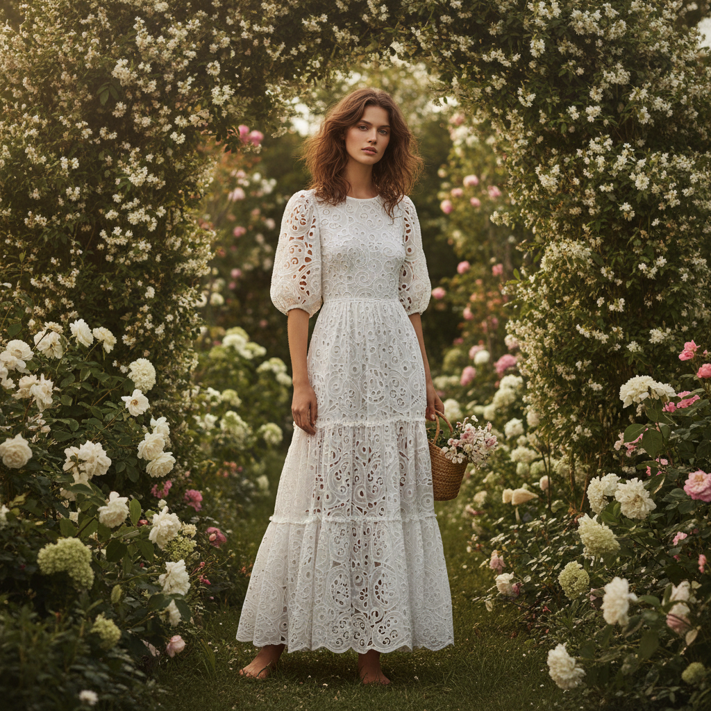 Broderie Anglaise Dresses: The Timeless Summer Staple Making a Comeback