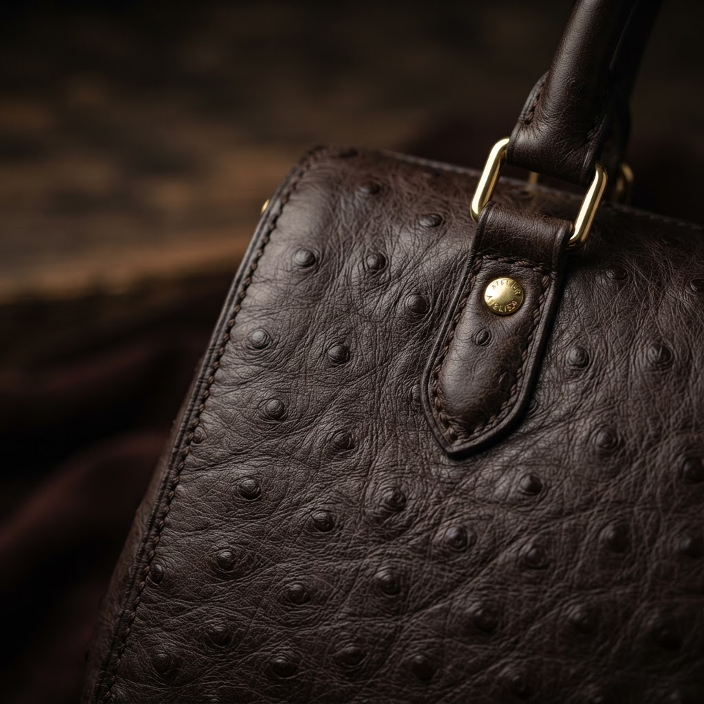 Sustainable Luxury: Why Ostrich-Effect Leather is the Texture of the Year