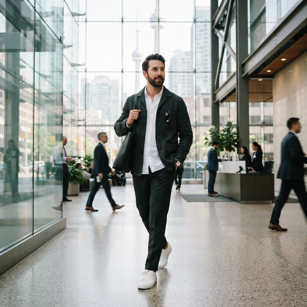 The Rise of 'Quiet Luxury' in Canadian Men's Workwear
